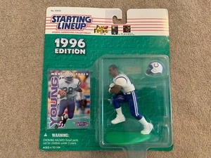 1996 MARSHALL FAULK ☆HALL OF FAME☆ INDIANAPOLIS COLTS ☆SELTEN☆ STARTAUFSTELLUNG - Bild 1 von 1