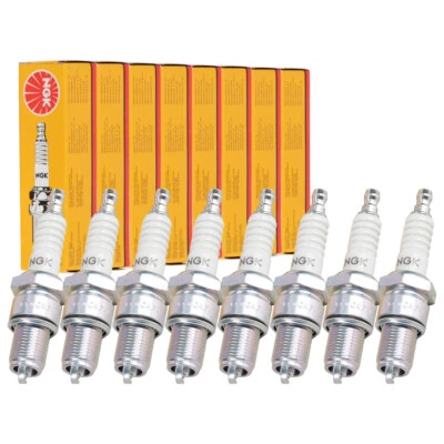 8x NGK 7811 BP6ES Zündkerze für MERCEDES W463 W108 W109 W116 W126 R107 M116 M117 - Bild 1 von 2