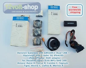 Dension Gateway100 GW16OC1+IP44CR9 iPhone/iPod/AUX Adapter Vauxhall/Opel CD300 - Bild 1 von 7