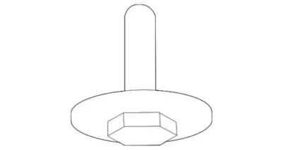 Tuerca de puerta trasera Super Duty Ford 2015-2020 F-150 F-250/F-350 W717086-S439 OEM NUEVO Foto 1 de 2
