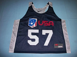 Michigan Wolverines ANNA SCHUELER #57 USA LACROSSE 2015 UNIFORM Jersey & Shorts - Picture 1 of 12