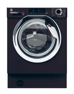 Hoover HBDOS695TAMCBE Built In Washer Dryer 9kg / 5kg 1600 Spin - Black 27007 - Picture 1 of 11