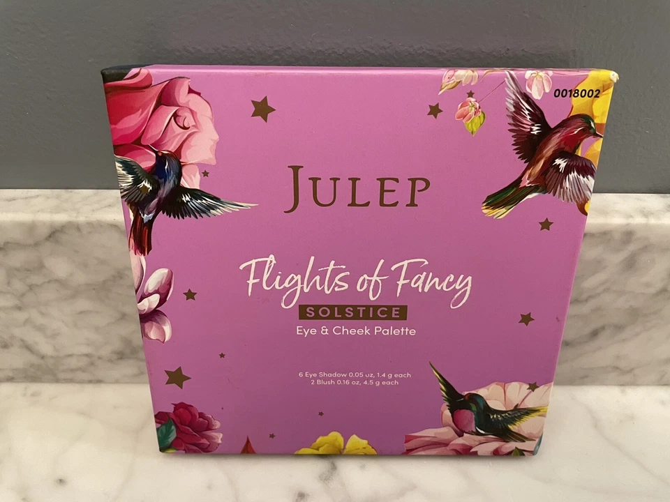 Палитра Julep Flights of Fancy Solstice Eye & Cheek 6 теней для век 2 румян новая - Изображение 1 из 4