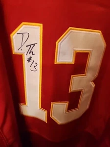 πΈππ DE'ANTHONY THOMAS KANSAS CITY CHIEFS NWT 13 NIKE ON FIELD AUTO RC Jersey - Picture 1 of 19