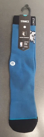 Stance Socks NBA Minnesota Timberwolves Classic Pique 558 Blue Men's L (9-12)NWT Cover