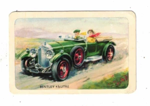Vintage Swap Card 1950's - Original Woolworths - Bentley 4.5 Litre - Bild 1 von 2