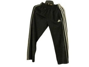 adidas Boys' Big Active Sports Athletic Tricot Jogger Pant, Iconic Adi Black,Ned - Picture 1 of 3