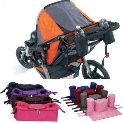 Baby Pram Stroller Pushchair Safe Tray Cup Bottle Hanging Bag Holder Organizer • 7.98£
