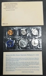 1965 United States Special Mint Set With 90% Silver Coins in Treasury Pack - Picture 1 of 3