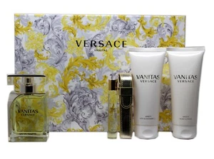VERSACE VANITAS 4 PIECE GIFT SET EAU DE TOILETTE SPRAY 100 ML/3.4 FL.OZ. - Picture 1 of 1