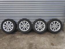 TOYOTA VERSO MK2 SET OF 4 GENUINE ALLOY WHEEL + TYRE 205 60 16 INCH DECENT TYRES