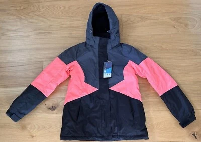 NEW Mountain Warehouse Womens Ski Jacket Coat Panel Pink Black Winter ALL SIZES - Image 1 of 2