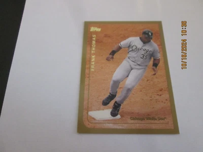 FRANK THOMAS WHITE SOX 1999 TOPPS BASE CARD #423 - Image 1 of 2