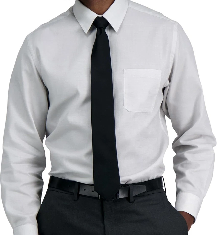 Calvin Klein Dark Gray Men's Spun Solid 100 Silk Necktie