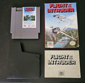 Flight Of The Intruder - (Nintendo NES Game) Complete CIB - Authentic - Tested