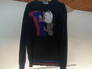 Iceberg Cotton Sweater Felix The Cat Size M - Picture 1 of 10