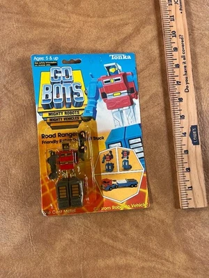 GO-BOTS ROAD RANGER MOC TONKA DIE-CAST METAL VINTAGE 1985 - Image 1 of 4