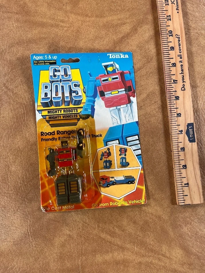 GO-BOTS ROAD RANGER MOC TONKA DIE-CAST METAL VINTAGE 1985 - Image 1 of 4
