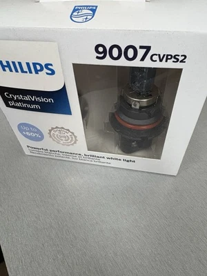 Philips 9007 Cvpb CrystalVision Platinum Bombilla Faro, Paquete de 2 Foto 1 de 4