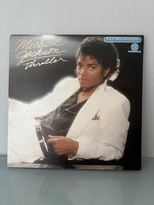 RARE - MICHAEL JACKSON THRILLER RARE COVER ERROR VINYL RECORD QE 38112 - Image 1 of 4