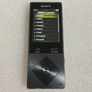 Sony Walkman NW-A25 B 16G Hi-Res Portable Audio Player Black A series - Picture 1 of 9