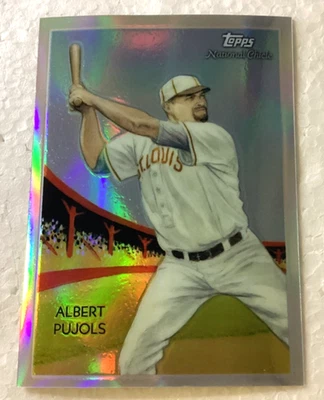 2010 Topps National Chicle Refractor Albert Pujols Card #CC50 #301/499 - Image 1 of 2