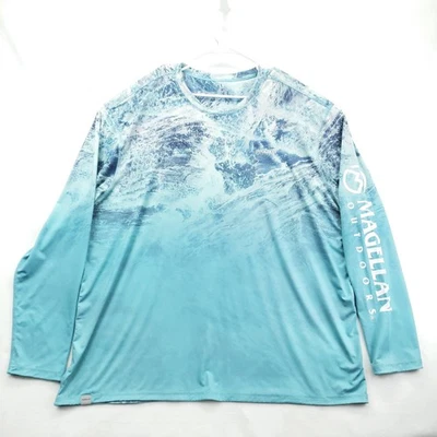 Camisa Magellan Exterior Para Hombres 3XL Realtree Ombre Manga Larga Pesca Reversible Foto 1 de 4