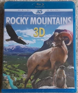 ROCKY MOUNTAINS 3D BLU-RAY 3D + 2D NEW & SEALED REGION FREE  - Imagen 1 de 2