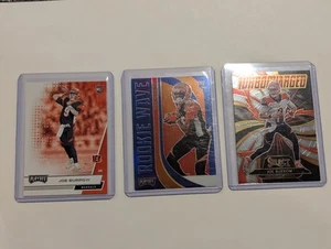 Cincinnati Bengals Drei-Karten Lot Rookie Joe Burrow, T Higgins - Bild 1 von 8
