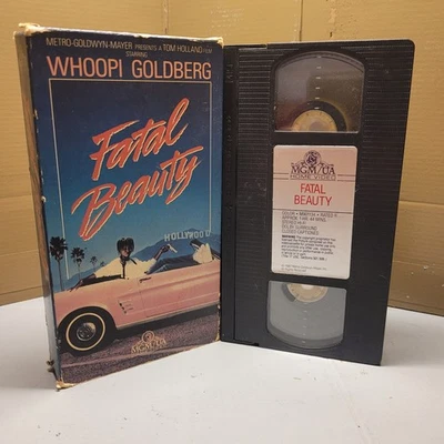 Fatal Beauty VHS tape 1987 Whoopi Goldberg RARE - Image 1 of 4