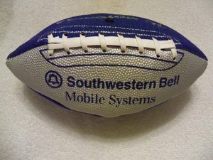 Vintage Southwestern Bell Mobile Systems NEW Football (Dallas Cowboys Colors) - Picture 1 of 4