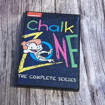 CHALK ZONE DVD THE COMPLETE TV SERIES VERY RARE OOP HTF NICKELODEON CARTOON VG - Image 1 of 4