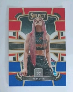 2024 Panini Select WWE - Concourse Silver - Alba Fyre - RED & BLUE PRIZM - Bild 1 von 2