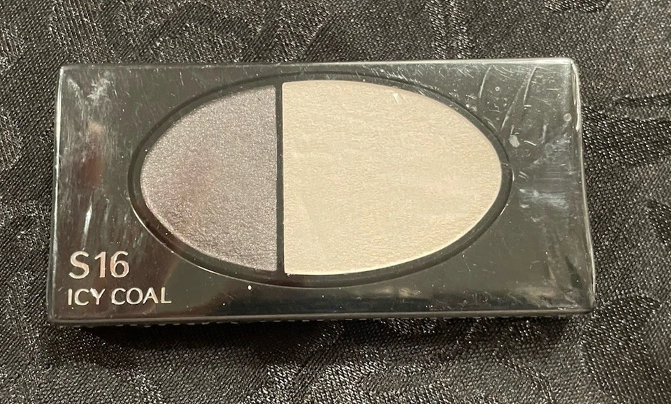 Shiseido Icy Coal Eyeshadow Duo Tester New!! Vintage Discontinued - Image 1 of 1