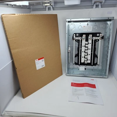 ABB 125A 16 espacios 32 circuitos terminal principal interior enchufable centro de carga neutro PAL1612 Foto 1 de 4