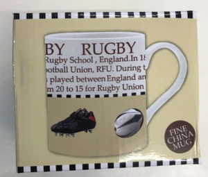 rugby mug leonardo collection novelty, Gift *EL168 - Picture 1 of 5