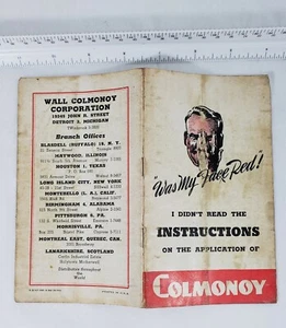 Vintage Colmonoy Welding Tip Leaflet Directions for Applications Qallex Rockwell - Picture 1 of 4