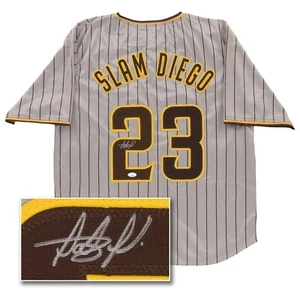Fernando Tatis Jr Signed Jersey (JSA COA) "Slam Diego" Custom San Diego Padres - Picture 1 of 7