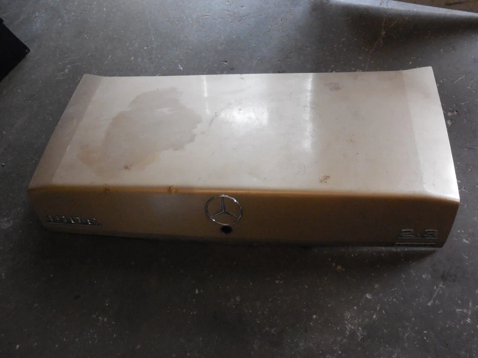 Rear Trunk Lid Panel Beige 84-93 Mercedes Benz W201 190E 190D PICK UP ONLY 11733 - Image 1 of 4