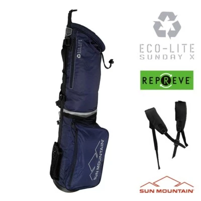 Sun Mountain Eco-Lite Sunday Bag NAVY — 第 1/2 张图片