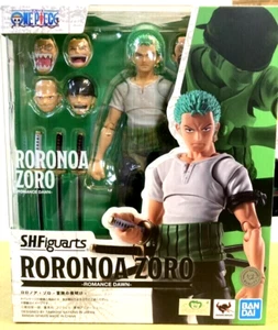 Bandai S.H.Figuarts Roronoa Zoro Romance Dawn SHF Action Figure New In Hand - Picture 1 of 7