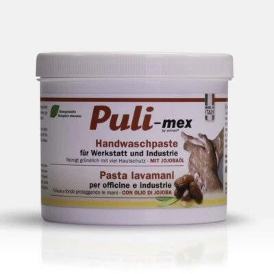 Pasta lavamani Puli-mex - con olio di jojoba. 600ml - Immagine 1 di 4