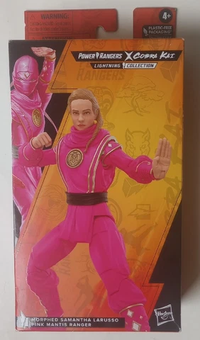 Samantha Larusso Pink Mantis Power Rangers Cobra Kai Lightning Collection Figure Cover