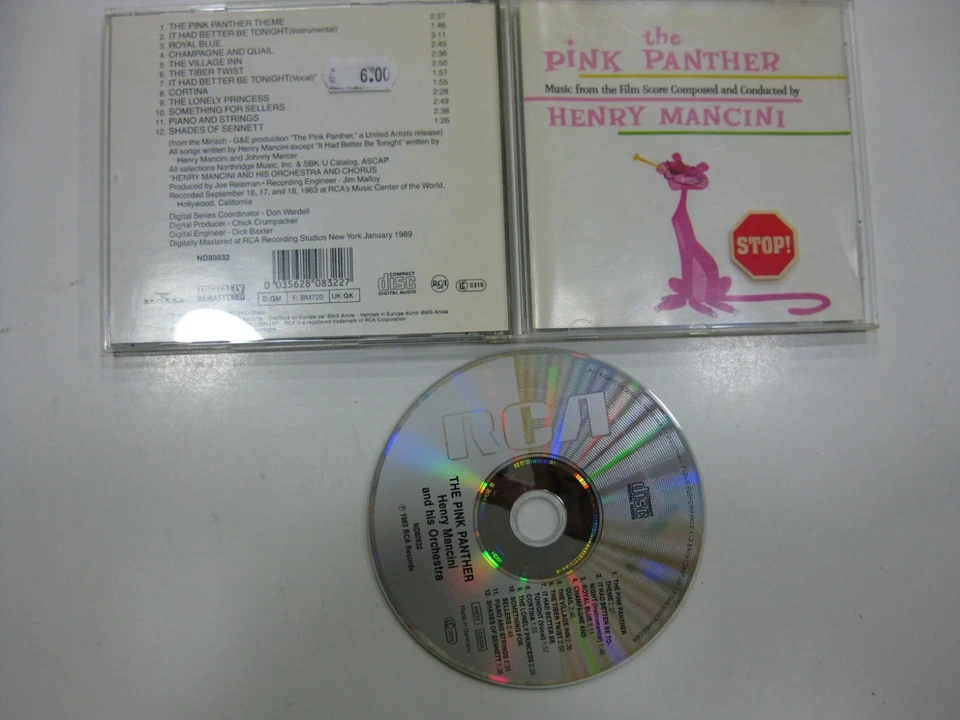 Henry Mancini CD Deutschland The Pink Panther - Bild 1 von 1