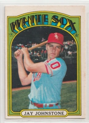 1972 O-Pee-Chee Baseball  #233 Jay Johnstone  Chicago White Sox - Image 1 of 2
