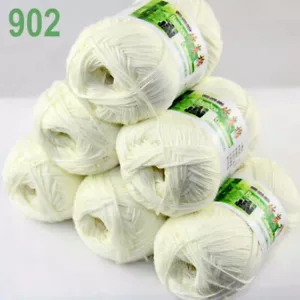 Sale New 6 Ballsx50g Super Soft Bamboo Cotton Baby Hand Knitting Crochet Yarn 02 - Picture 1 of 4