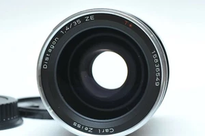 Carl Zeiss 35mm f/1.4 Distagon T* ZE Manual Focus Lens for Canon EOS DSLR  - Picture 1 of 3