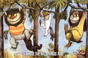 Where The Wild Things R Iron On Transfer-T-Shirt + Light & Dark Color Fabrics #3 - Picture 1 of 4