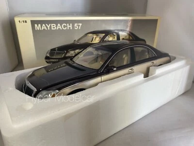 AUTOART 1/18 MAYBACH 57 SWB 2005 BROWN MET/GOLD ART.76153 - Immagine 1 di 4