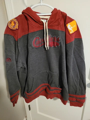 Cleveland Cavaliers NBA Hardwood Classics Hoodie Men's XL Throwback Style Nice Cover
